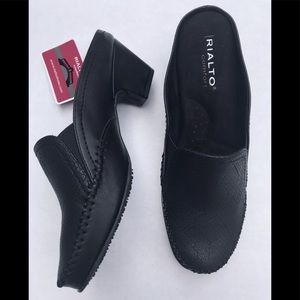 REALTO VETTE COMFORT WOMEN’S BLACK MULE/SLIDE